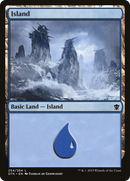 Island (DTK-254) - Dragons of Tarkir Foil