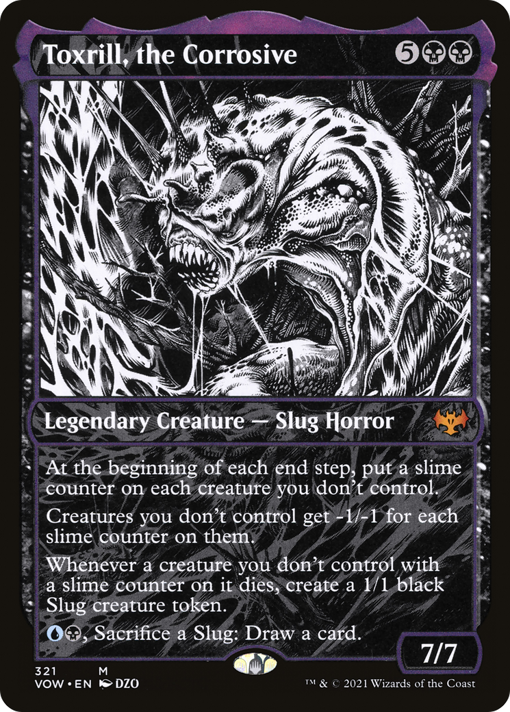 Toxrill, the Corrosive (VOW-321) - Innistrad: Crimson Vow: (Showcase)