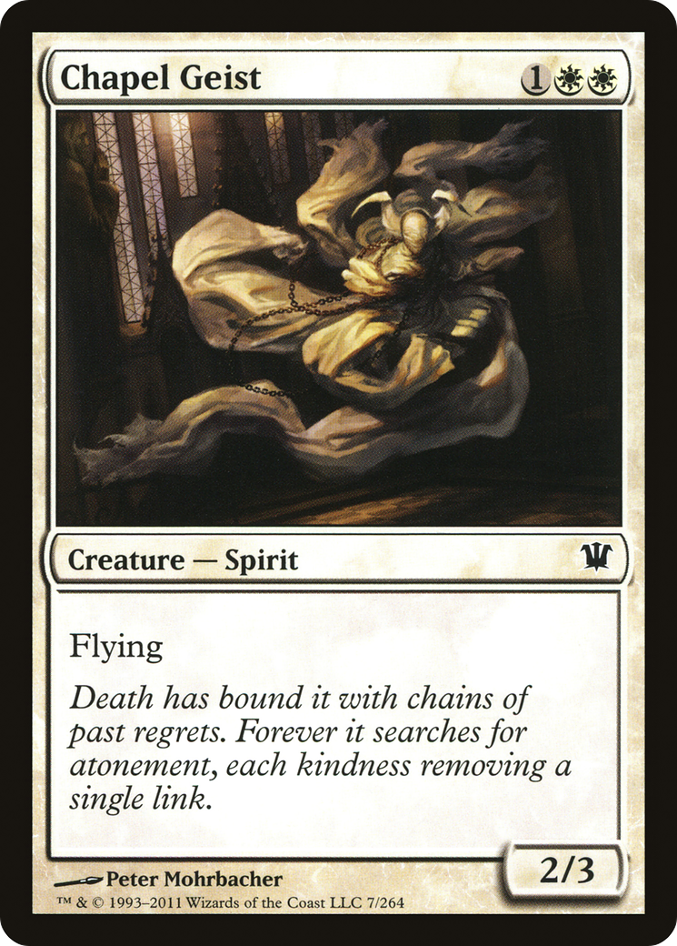 Chapel Geist (ISD-007) - Innistrad Foil