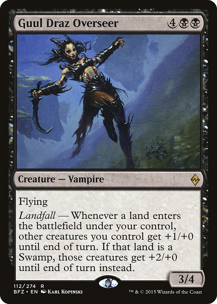 Guul Draz Overseer (BFZ-112) - Battle for Zendikar