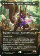 Chatterfang, Squirrel General (BLC-095) - Bloomburrow Commander (Borderless) Foil