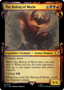 The Balrog of Moria (LTC-449) - Tales of Middle-earth Commander: (Showcase) Foil