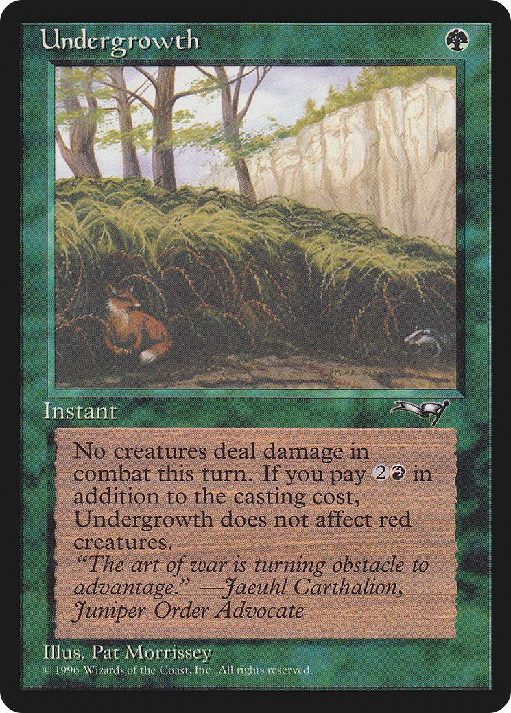 Undergrowth (ALL-088) - Alliances