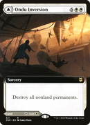 Ondu Inversion // Ondu Skyruins (ZNR-321) - Zendikar Rising: (Extended Art)