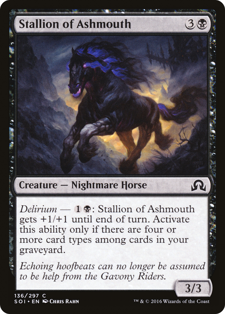 Stallion of Ashmouth (SOI-136) - Shadows over Innistrad Foil