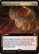 Hurl Through Hell (AFC-318) - Forgotten Realms Commander: (Extended Art)