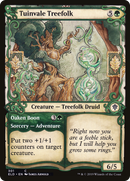 Tuinvale Treefolk // Oaken Boon (ELD-301) - Throne of Eldraine: (Showcase) Foil
