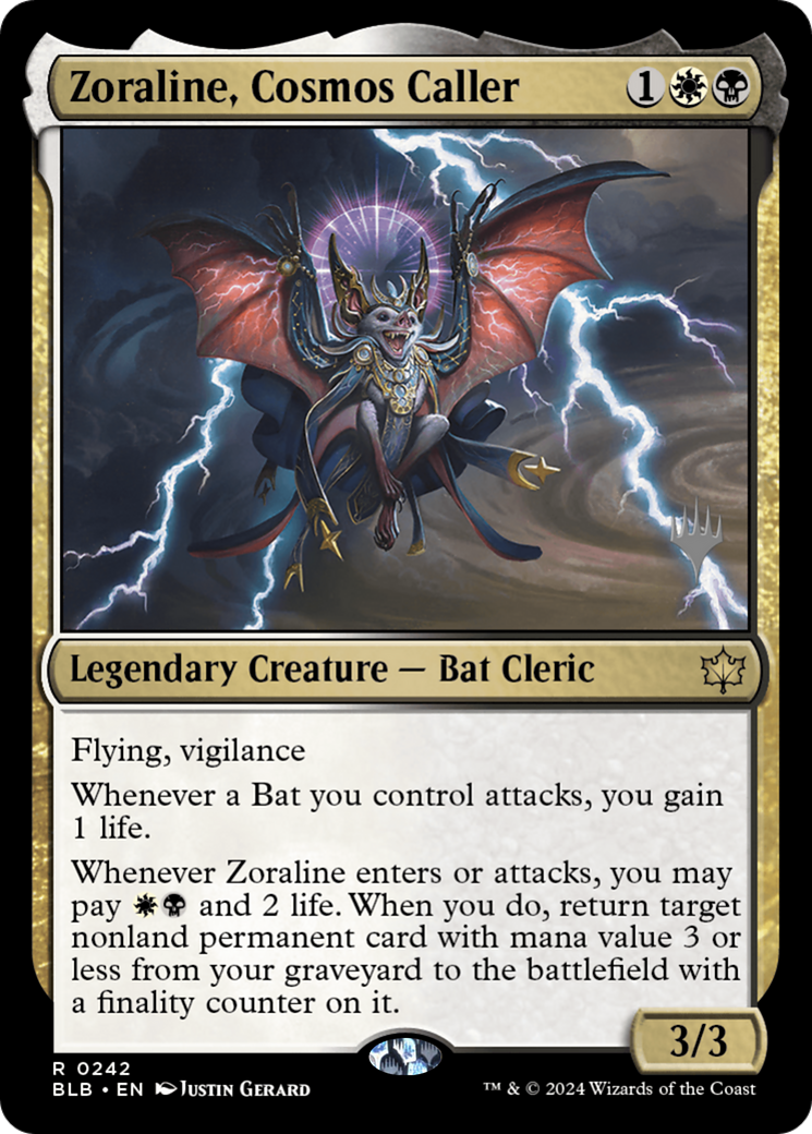 Zoraline, Cosmos Caller (PPBLB-242) - Bloomburrow Promos