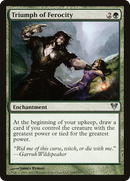 Triumph of Ferocity (AVR-198) - Avacyn Restored Foil