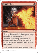 Unholy Heat (White Border) (MB2-063) - Mystery Booster 2