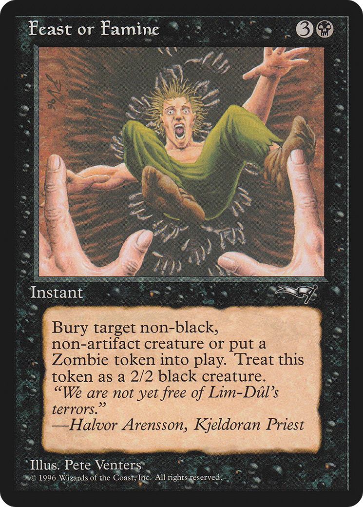 Feast or Famine (ALL-009) - Alliances