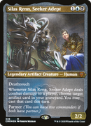 Silas Renn, Seeker Adept (CMR-536) - Commander Legends Etched Foil