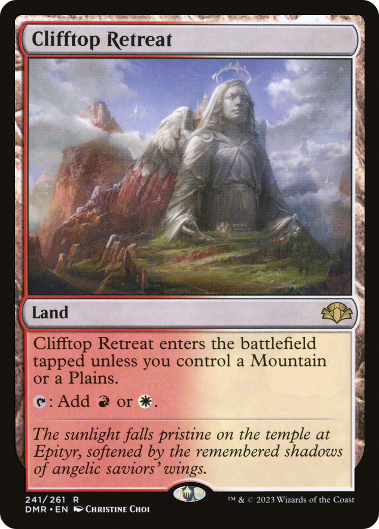 Clifftop Retreat (DMR-241) - Dominaria Remastered Foil