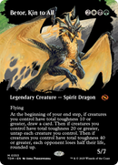 Betor, Kin to All (TDM-353) - Tarkir: Dragonstorm: (Showcase) (Borderless) Foil