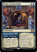 Virtue of Knowledge // Vantress Visions (WOE-279) - Wilds of Eldraine: (Showcase) Foil