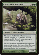 Kashi-Tribe Warriors (CHK-221) - Champions of Kamigawa Foil
