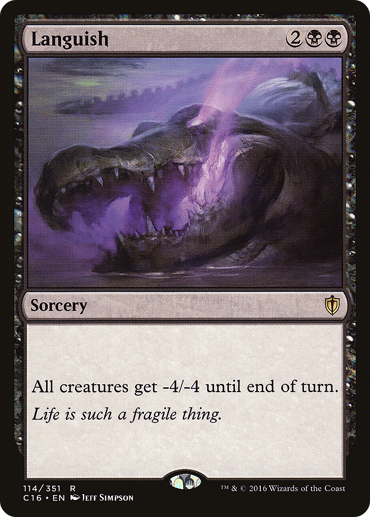 Languish (C16-114) - Commander 2016
