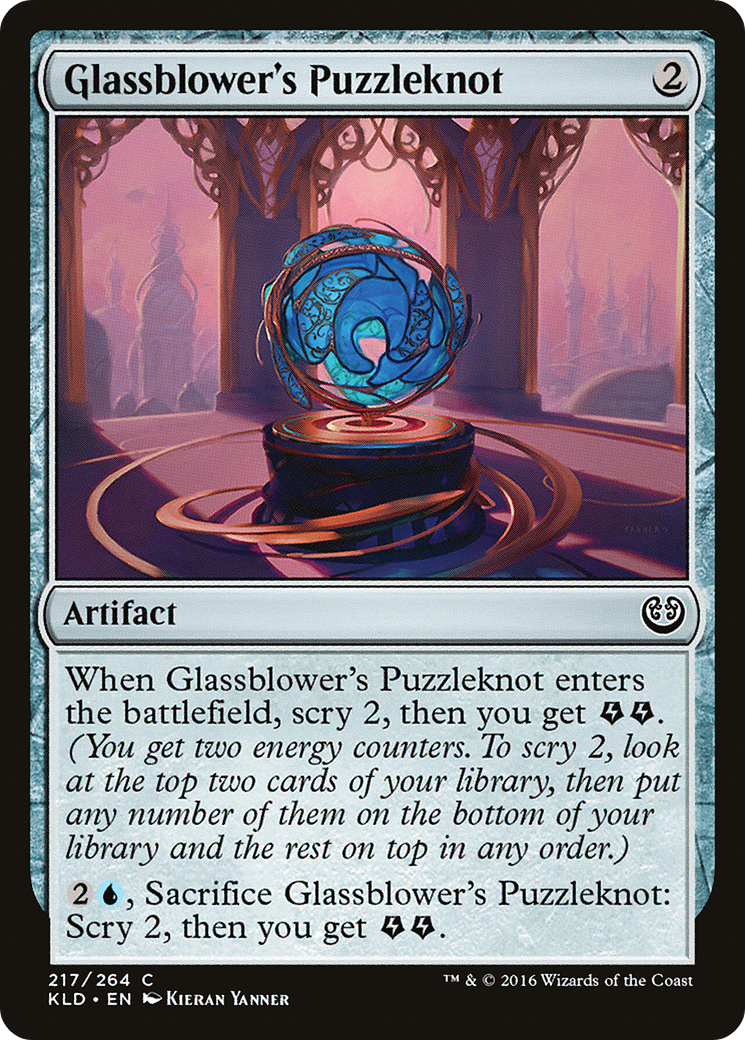 Glassblower's Puzzleknot (KLD-217) - Kaladesh Foil