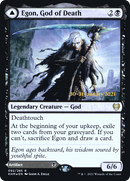Egon, God of Death // Throne of Death (PRE-092) - Kaldheim Promos Foil