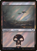Swamp (40K-313★) - Warhammer 40,000 Commander Foil