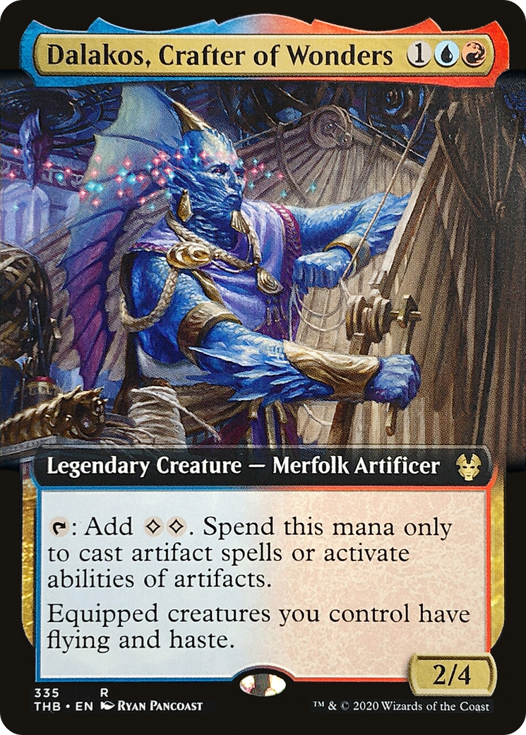 Dalakos, Crafter of Wonders (THB-335) - Theros Beyond Death: (Extended Art)