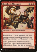 Gorehorn Minotaurs (LIST-E01-49) - The List