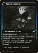 Gutter Skulker // Gutter Shortcut (DBL-329) - Innistrad: Double Feature: (Double Faced Transform)