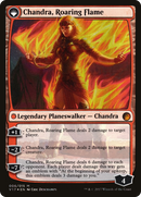 Chandra, Fire of Kaladesh // Chandra, Roaring Flame (V17-006) - From the Vault: Transform: (originpwdfc) Foil