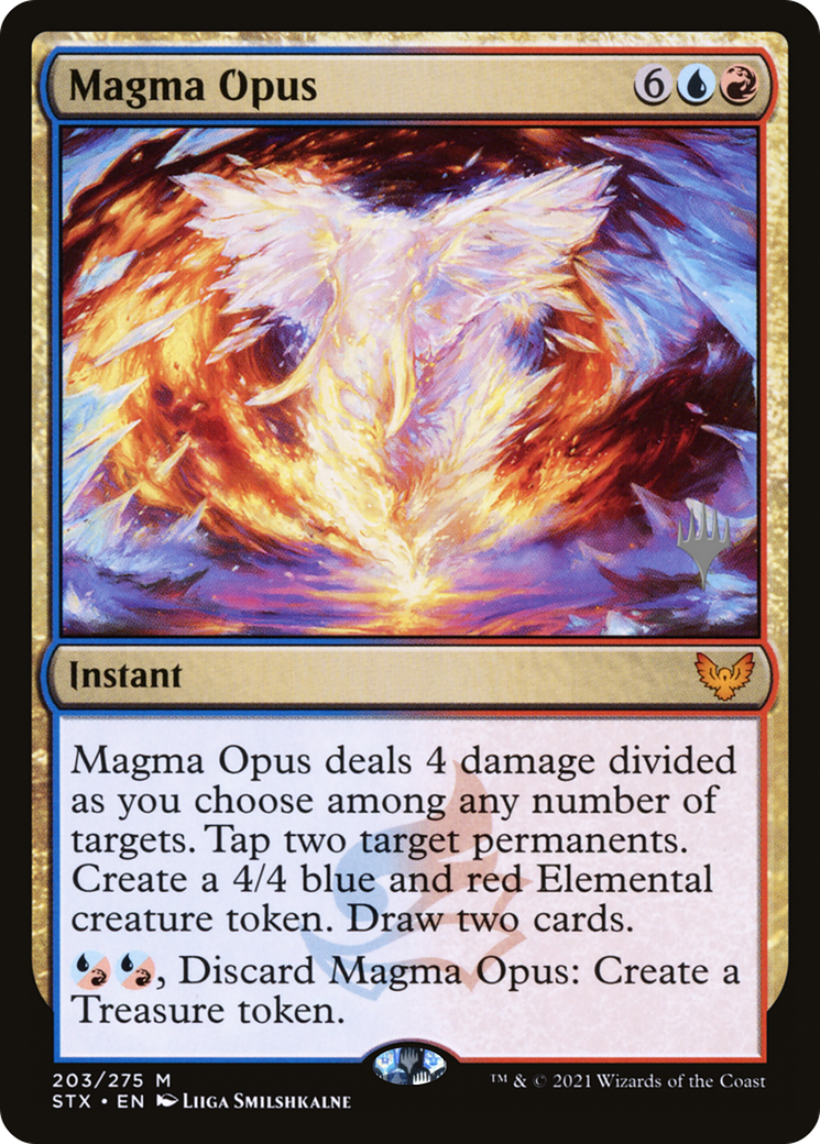 Magma Opus (PPSTX-203) - Strixhaven: School of Mages Promos Foil