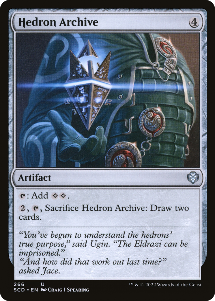 Hedron Archive (SCD-266) - Starter Commander Decks
