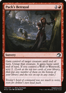 Pack's Betrayal (MID-153) - Innistrad: Midnight Hunt