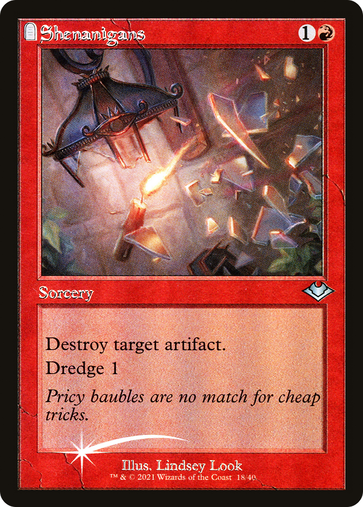 Shenanigans (MH1-018) - Modern Horizons 1 Timeshifts: (tombstone) Foil