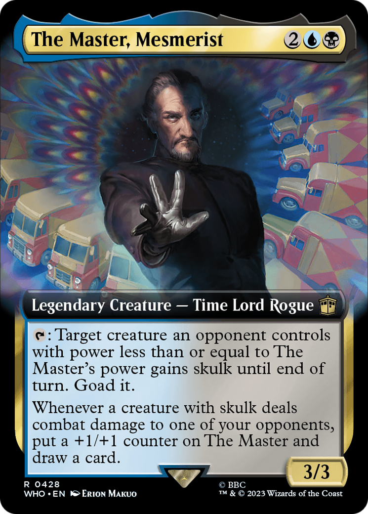 The Master, Mesmerist (WHO-428) - Doctor Who: (Extended Art)