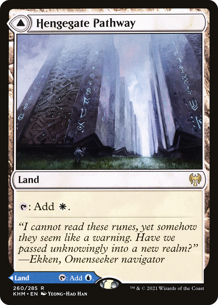 Hengegate Pathway // Mistgate Pathway (KHM-260) - Kaldheim