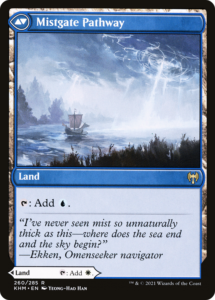 Hengegate Pathway // Mistgate Pathway (KHM-260) - Kaldheim