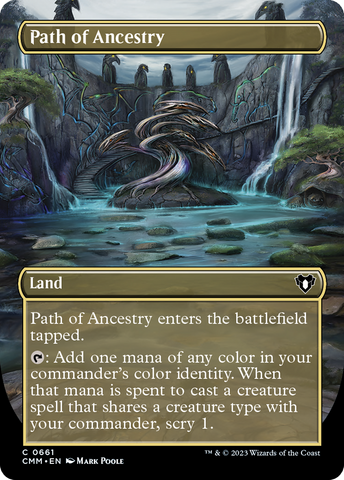 Path of Ancestry (CMM-661) - Commander Masters (Borderless)