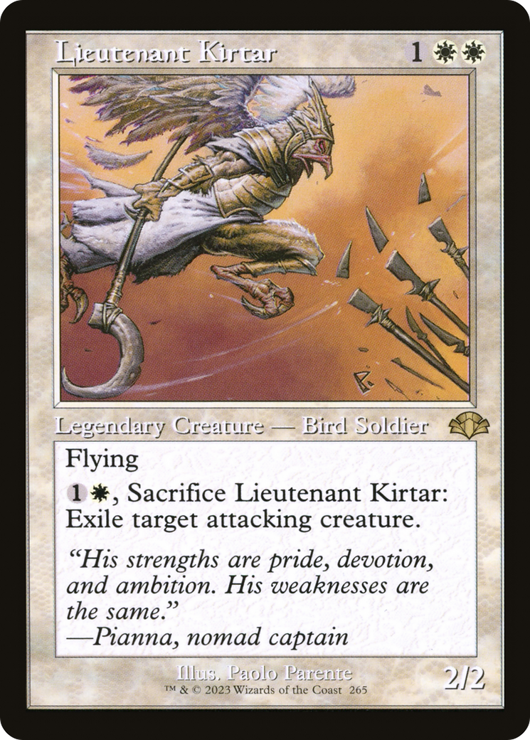 Lieutenant Kirtar (DMR-265) - Dominaria Remastered