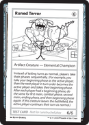 Runed Terror (MB2PC-) - Mystery Booster 2