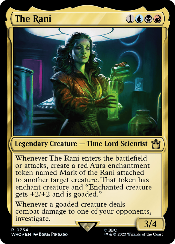 The Rani (WHO-754) - Doctor Who Foil