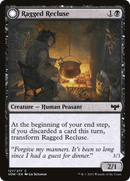 Ragged Recluse // Odious Witch (VOW-127) - Innistrad: Crimson Vow: (Double Faced Transform)