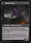 Ragged Recluse // Odious Witch (VOW-127) - Innistrad: Crimson Vow: (Double Faced Transform) Foil