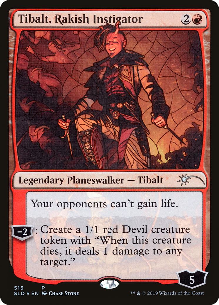 Tibalt, Rakish Instigator (SLD-515) - Secret Lair Drop Foil