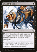 Ghastly Demise (CMR-129) - Commander Legends Foil