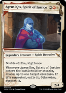 Agrus Kos, Spirit of Justice (MKM-354) - Murders at Karlov Manor: (Showcase) Foil