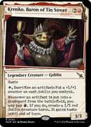 Krenko, Baron of Tin Street (MKM-350) - Murders at Karlov Manor: (Showcase) Foil