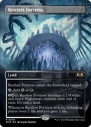 Restless Fortress (WOE-305) - Wilds of Eldraine (Borderless) Foil