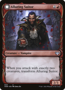 Alluring Suitor // Deadly Dancer (VOW-300) - Innistrad: Crimson Vow: (Showcase, Double Faced Transform) Foil