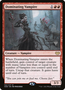 Dominating Vampire (PPNEO-154P) - Innistrad: Crimson Vow Promos