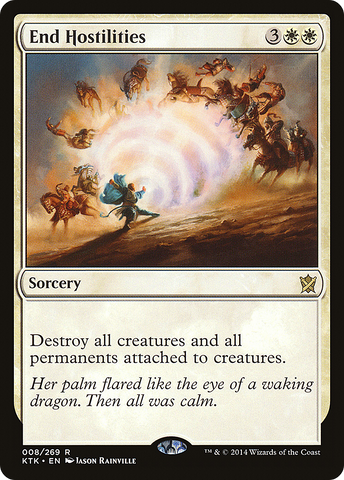 End Hostilities (KTK-008) - Khans of Tarkir
