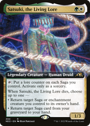 Satsuki, the Living Lore (NEO-494) - Kamigawa: Neon Dynasty: (Extended Art)